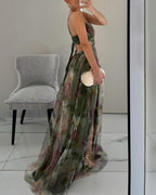 Suzanne | Bezauberndes Maxikleid mit Blumenmuster