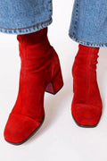 Marie | Auffällige Farb-Stiefeletten