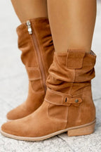 Clémence | Weiche Wildleder-Stiefeletten
