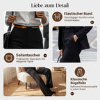 Bibi | Damen-Anzughose mit hoher Taille
