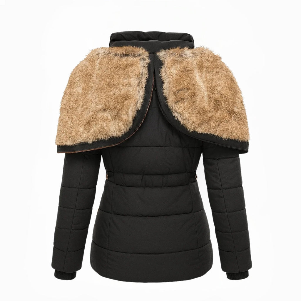 Anna™ | Warmer mit Fell gefütterter Wintermantel
