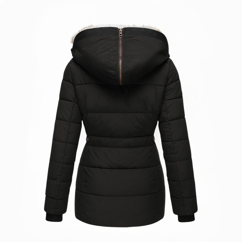 Anna™ | Warmer mit Fell gefütterter Wintermantel