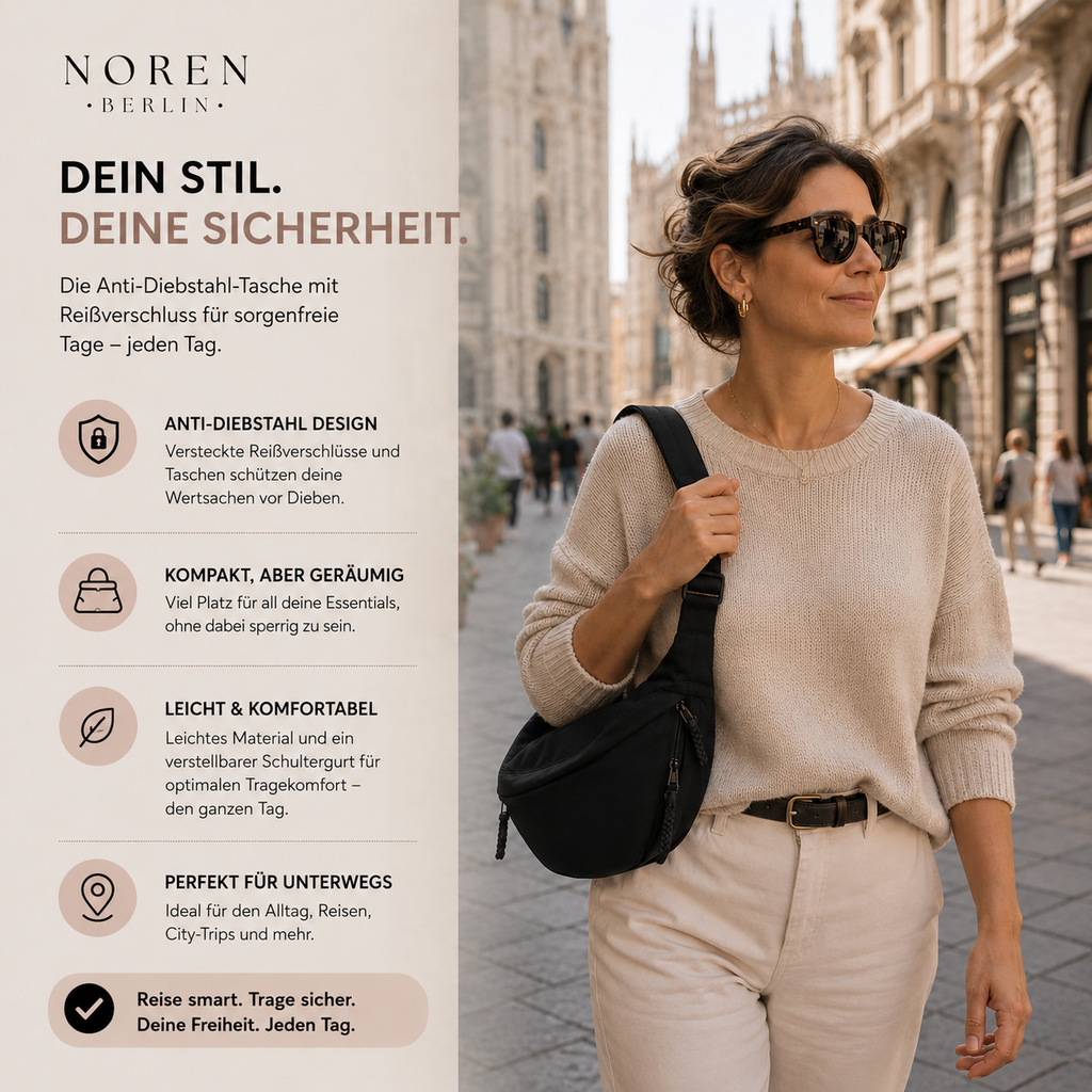 LUNA | Elegante Schultertasche