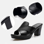 Gisèle | Elegante Komfort-Pantoletten