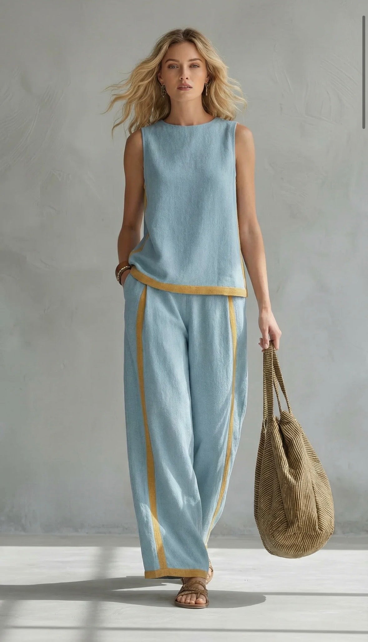 Leila I Elegantes Zweiteiliges Set