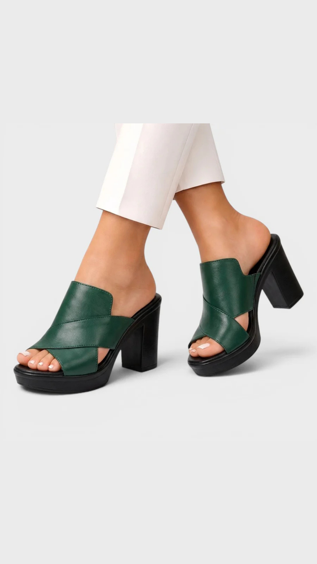 Gisèle | Elegante Komfort-Pantoletten