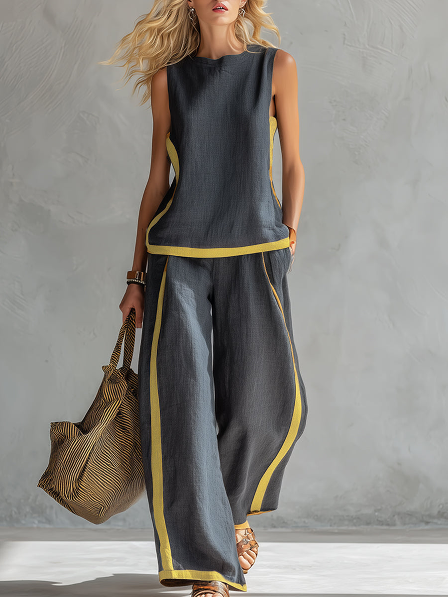 Leila I Elegantes Zweiteiliges Set