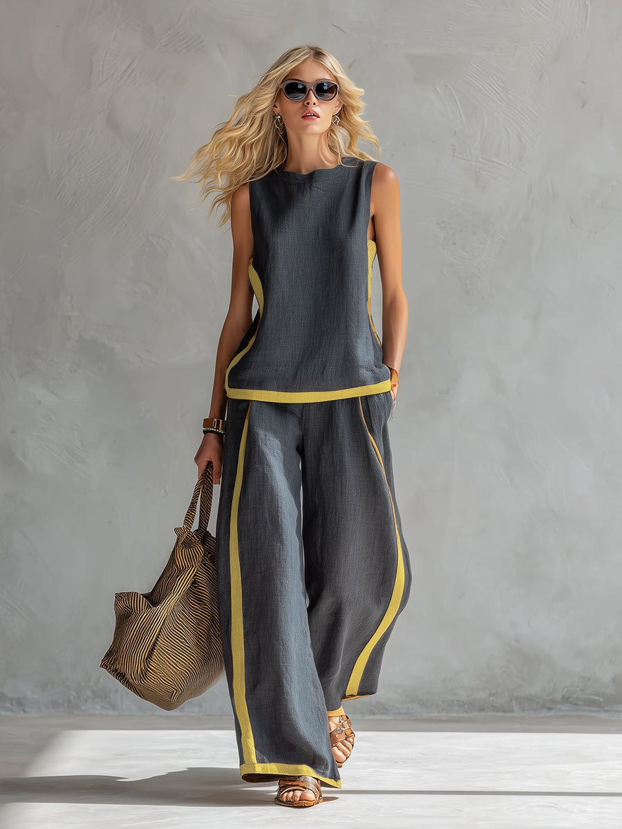 Leila I Elegantes Zweiteiliges Set