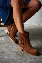 Juliette | Stiefeletten mit Vintage-Schnallen