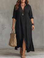 WILLOW | Mediterranes Sommer-Maxikleid