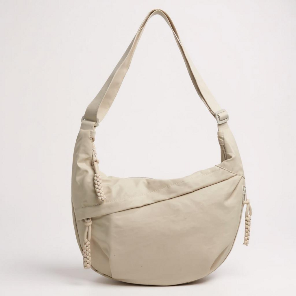 Rossana | Schultertasche Beige