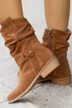 Clémence | Weiche Wildleder-Stiefeletten