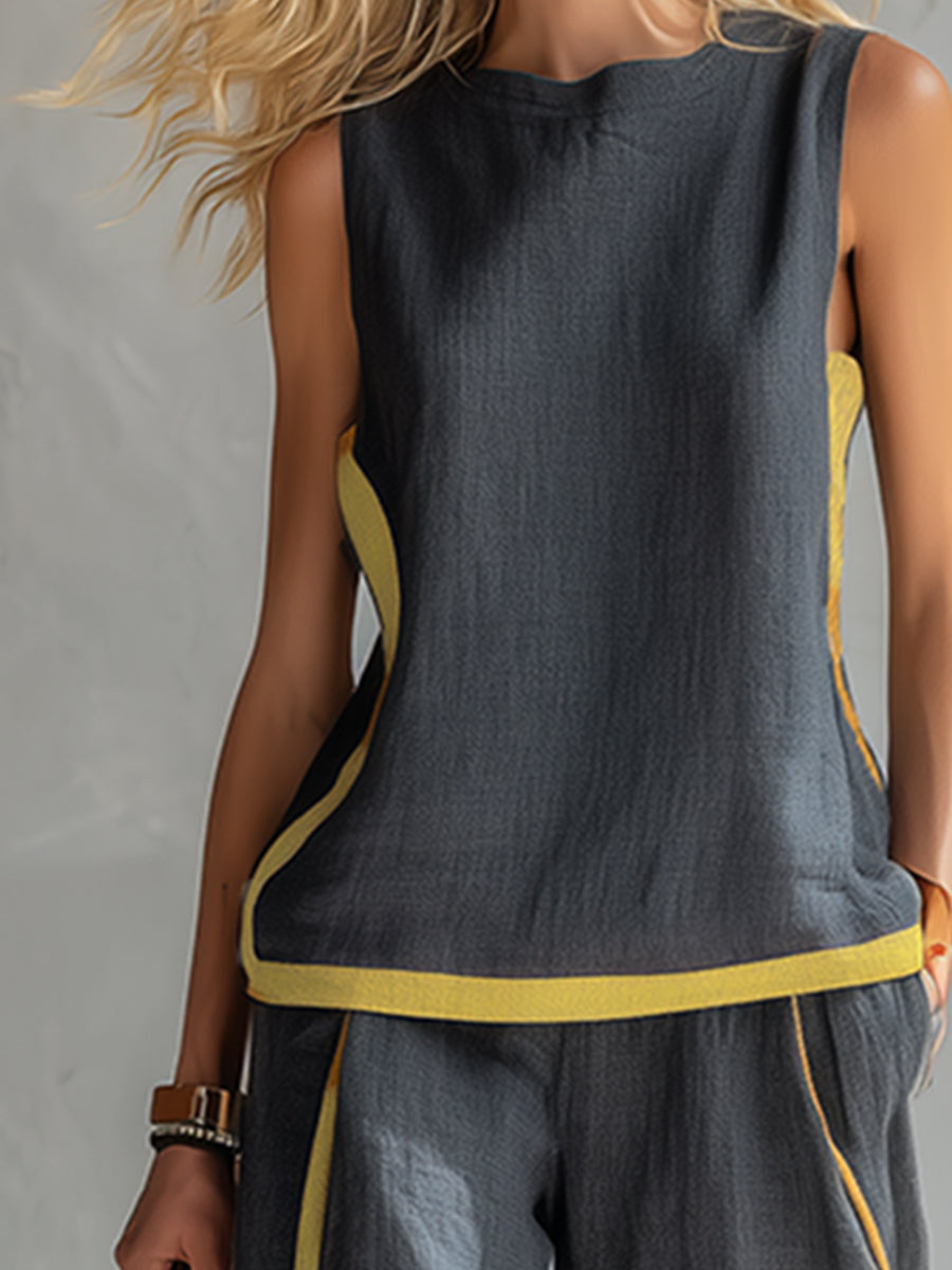 Leila I Elegantes Zweiteiliges Set