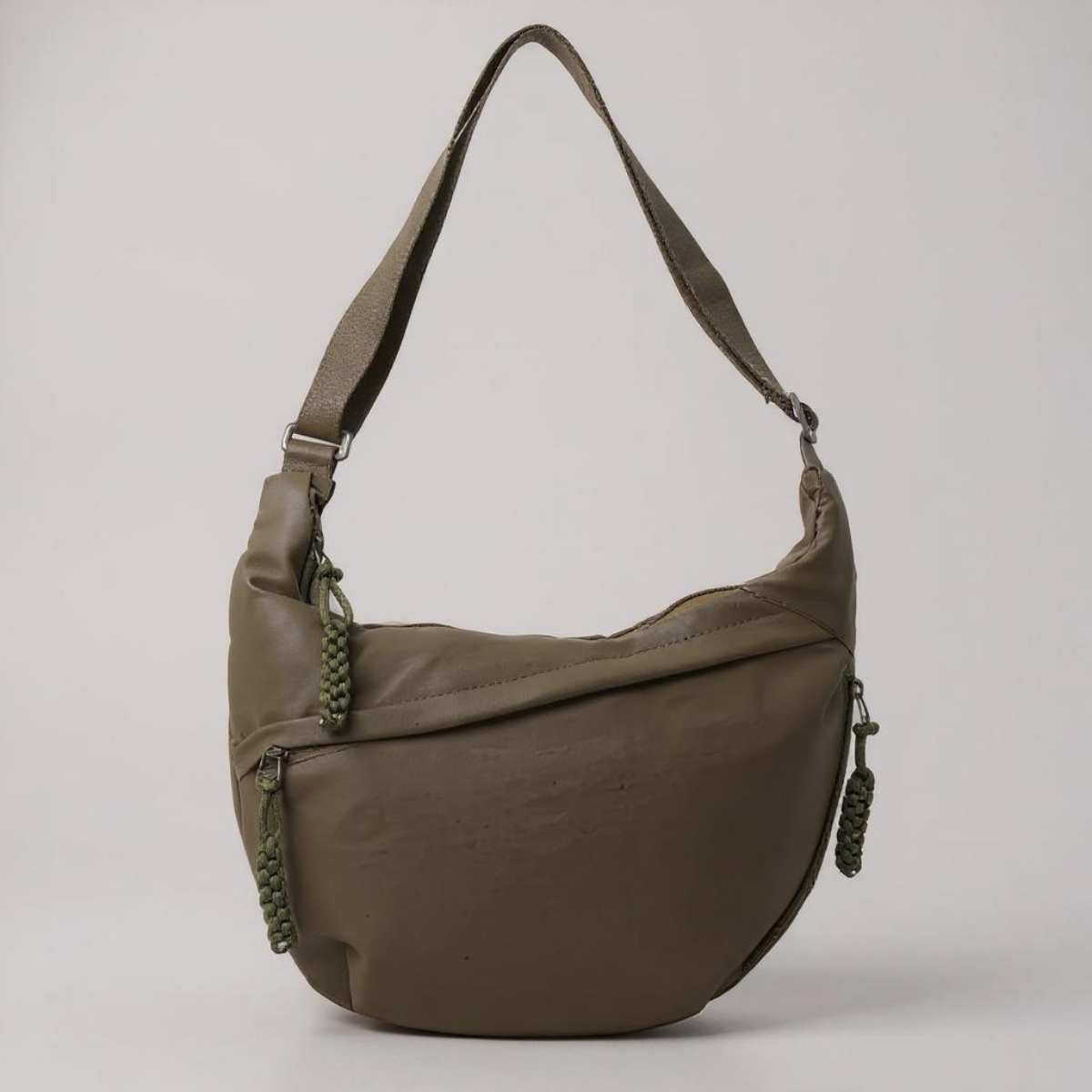 Agata | Schultertasche Olivgrün