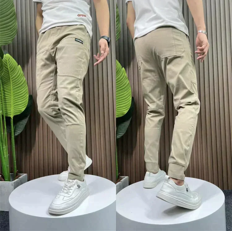 LEVV| Premium Herren-Cargo-Stretchhose