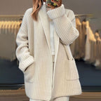 Damen Weiche Strickjacke – Lässig für Herbst und Winter