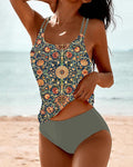 Bedruckter Sommer-Tankini