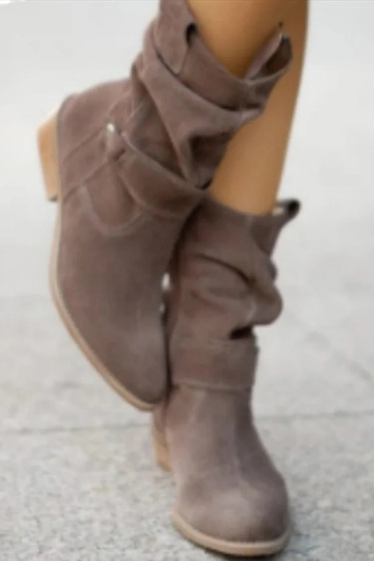 Clémence | Weiche Wildleder-Stiefeletten