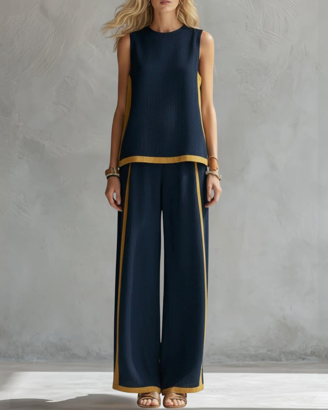 Soraya | Elegantes Set mit weitem Bein und lockerer Passform