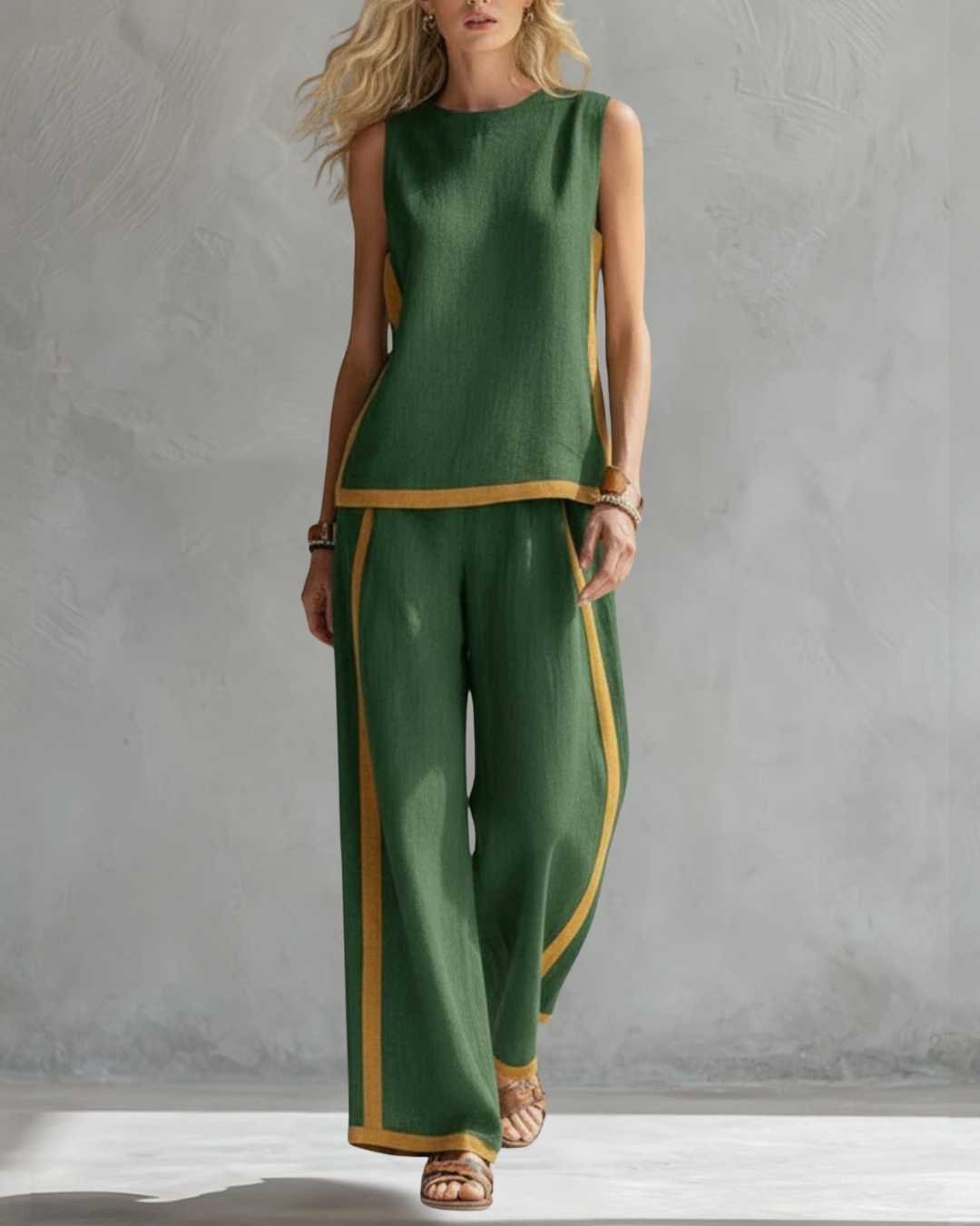 Soraya | Elegantes Set mit weitem Bein und lockerer Passform