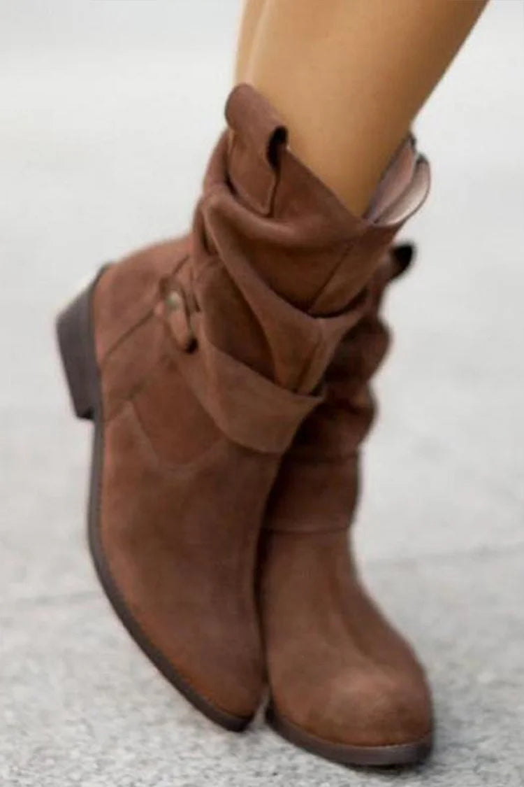Clémence | Weiche Wildleder-Stiefeletten