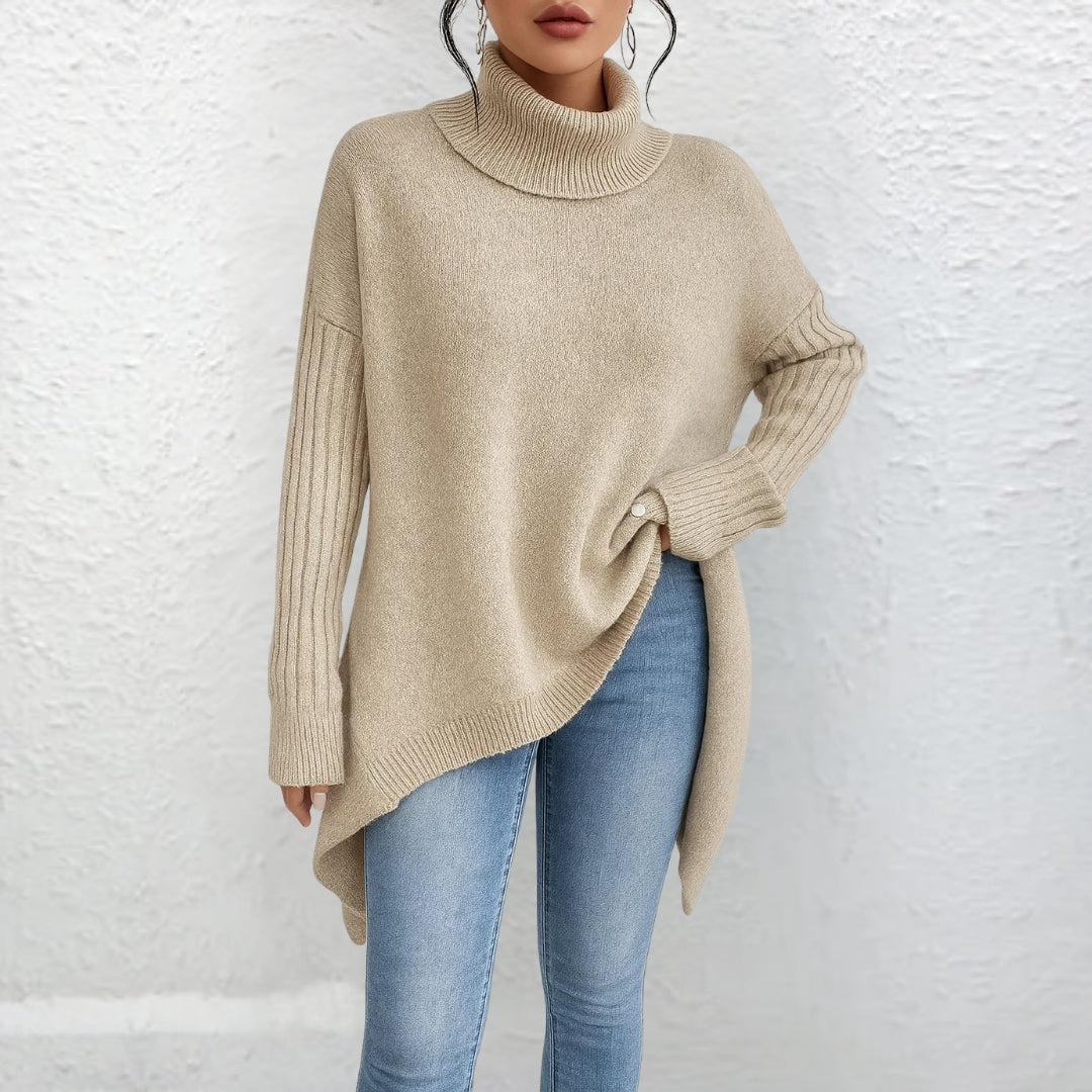 Brigit™ | Lässiger Rollkragenpullover
