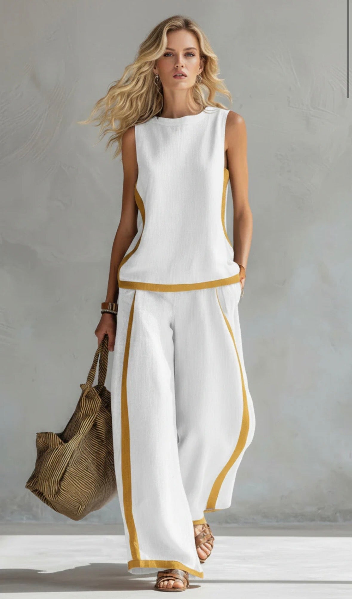 Leila I Elegantes Zweiteiliges Set