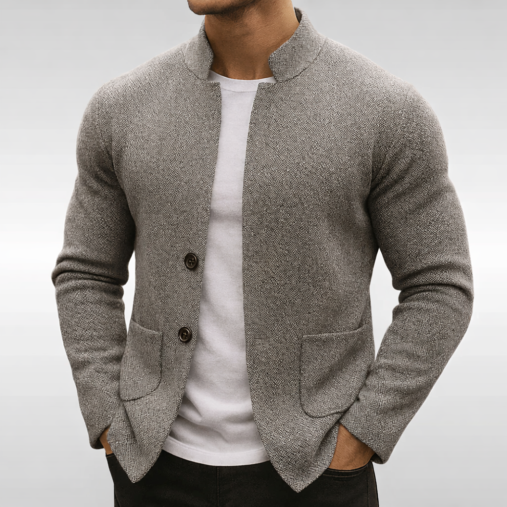 Jonas | Moderner Strickblazer