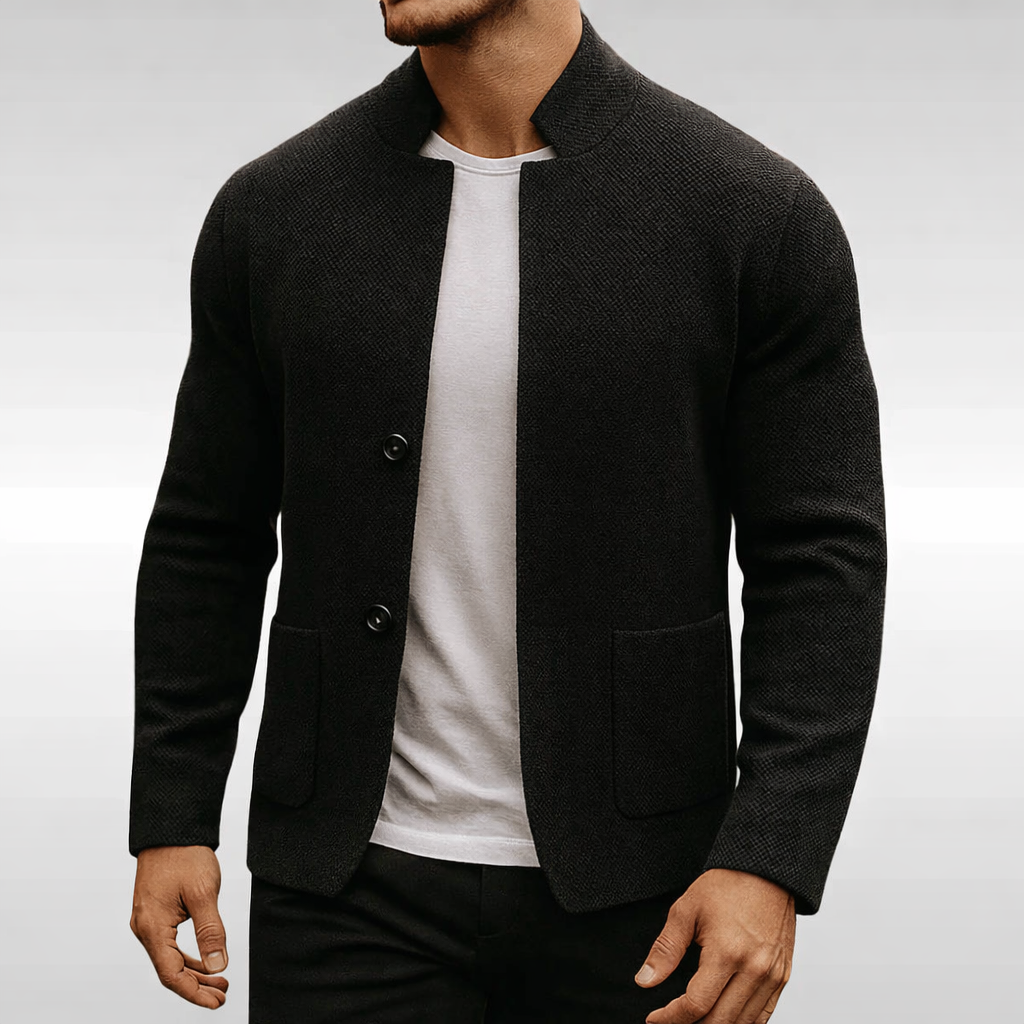 Jonas | Moderner Strickblazer