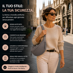 Rossella | Schultertasche Grau