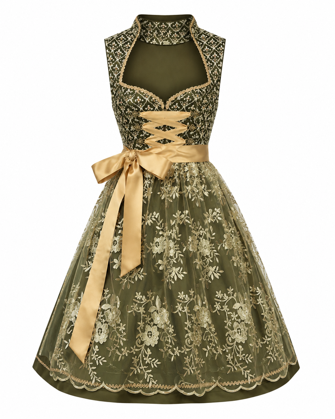 Adelheid | Luxuriöses Dirndl aus Spitze
