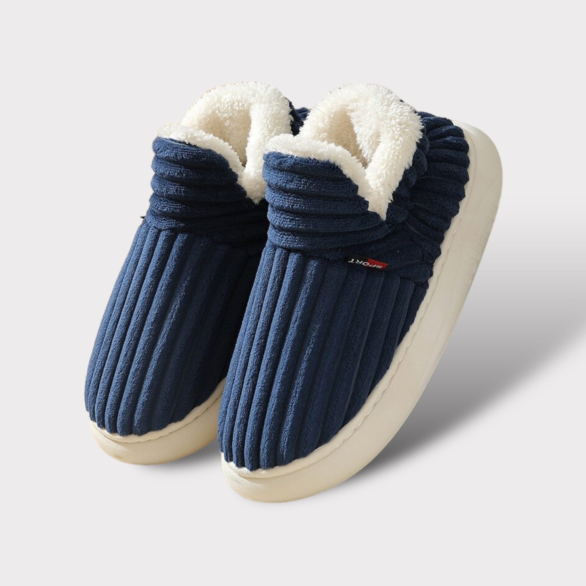 Fluffy | Therapeutische Fleece Winter Hausschuhe