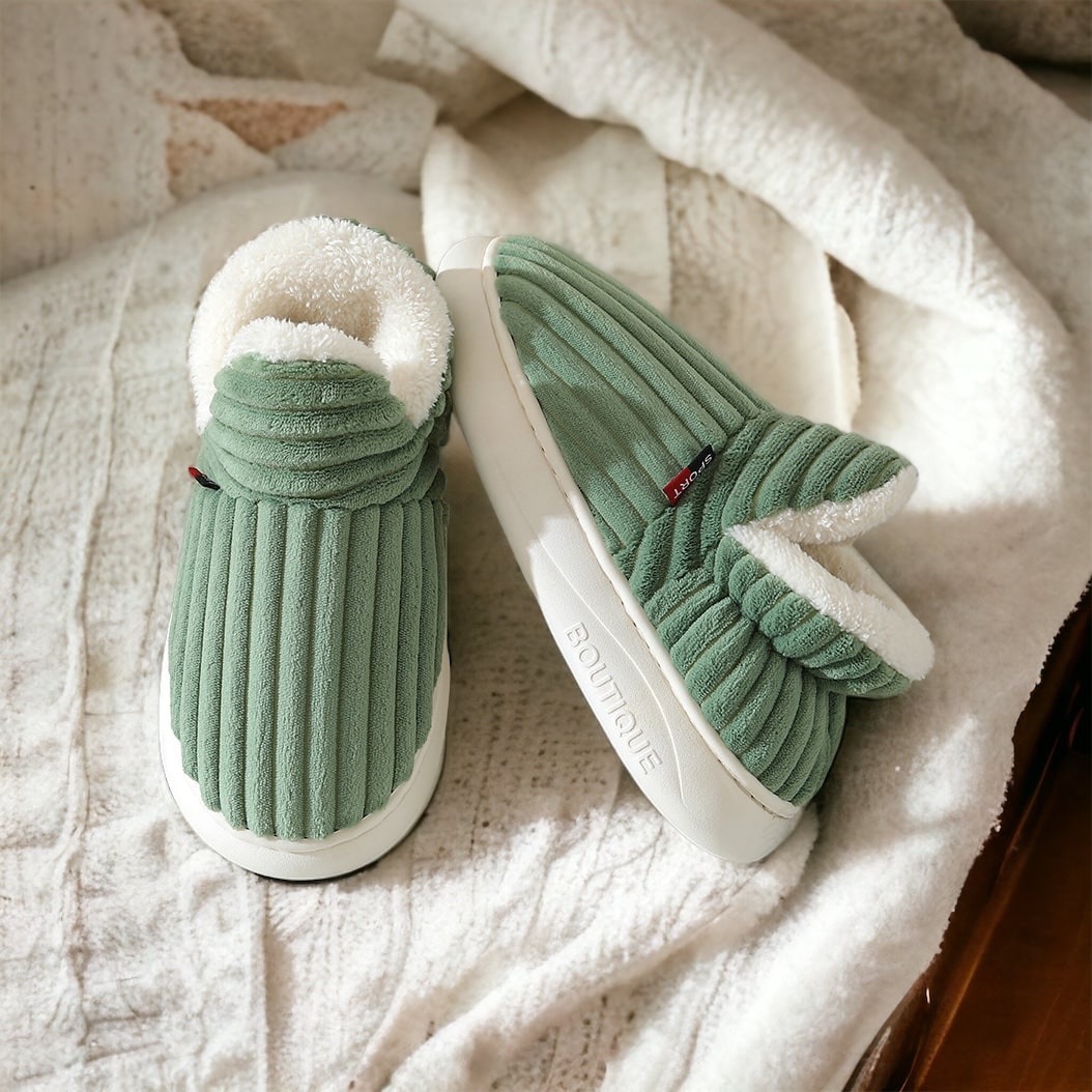 Fluffy | Therapeutische Fleece Winter Hausschuhe