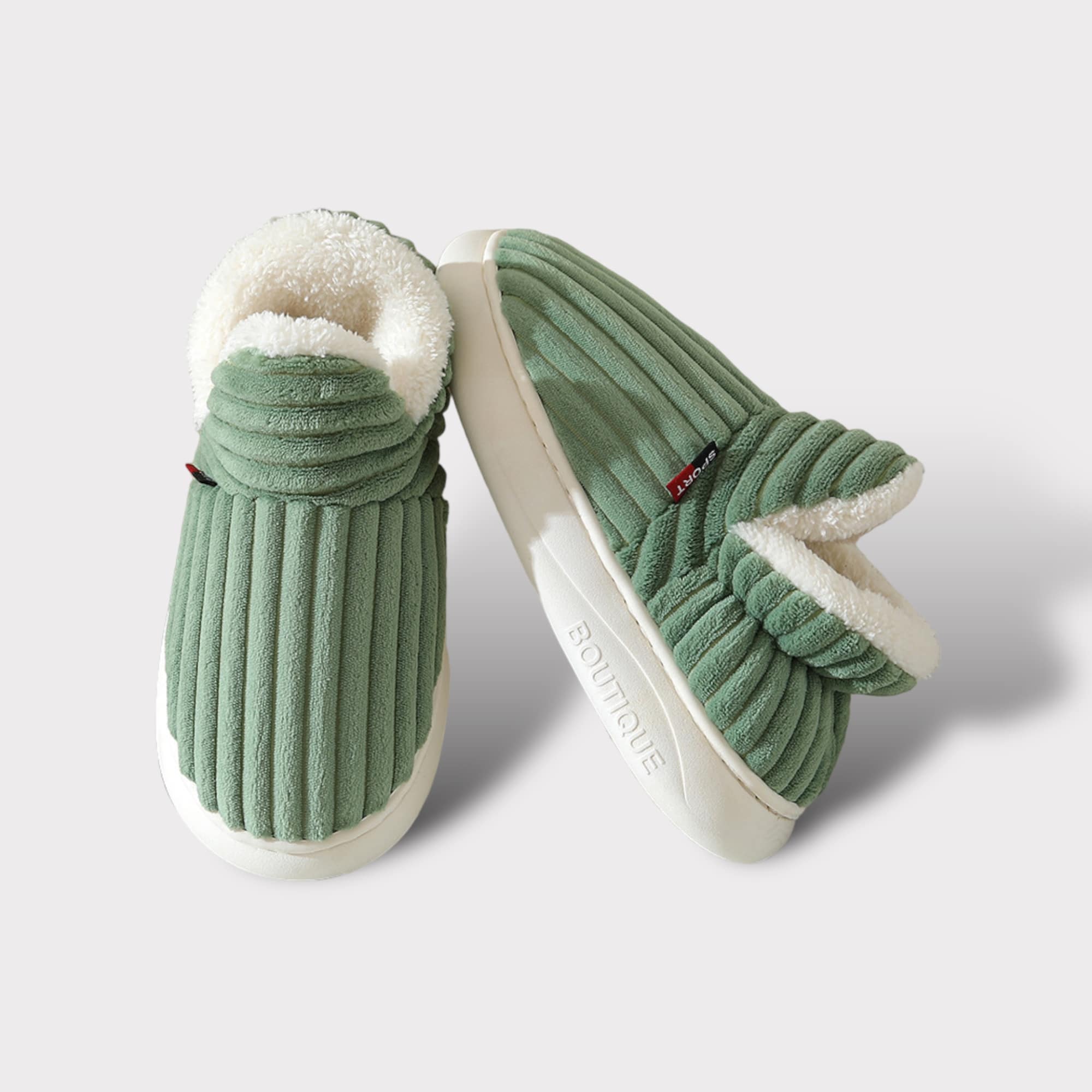 Fluffy | Therapeutische Fleece Winter Hausschuhe