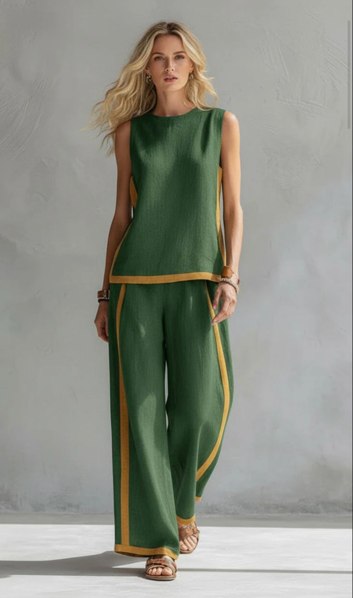 Leila I Elegantes Zweiteiliges Set
