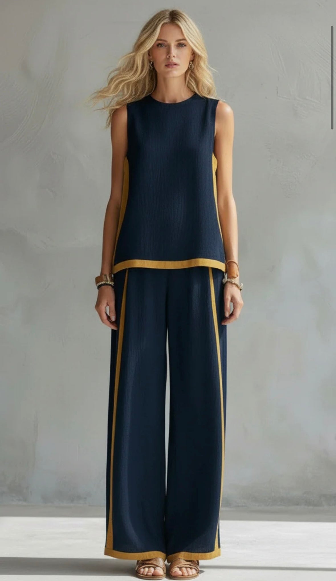 Leila I Elegantes Zweiteiliges Set