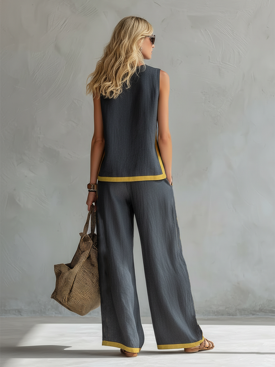 Leila I Elegantes Zweiteiliges Set