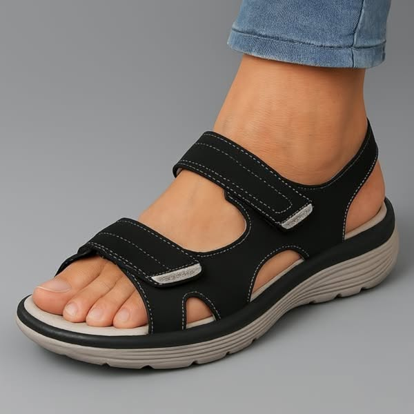 Caroline | Komfort-Sandalen mit verstellbaren Riemen