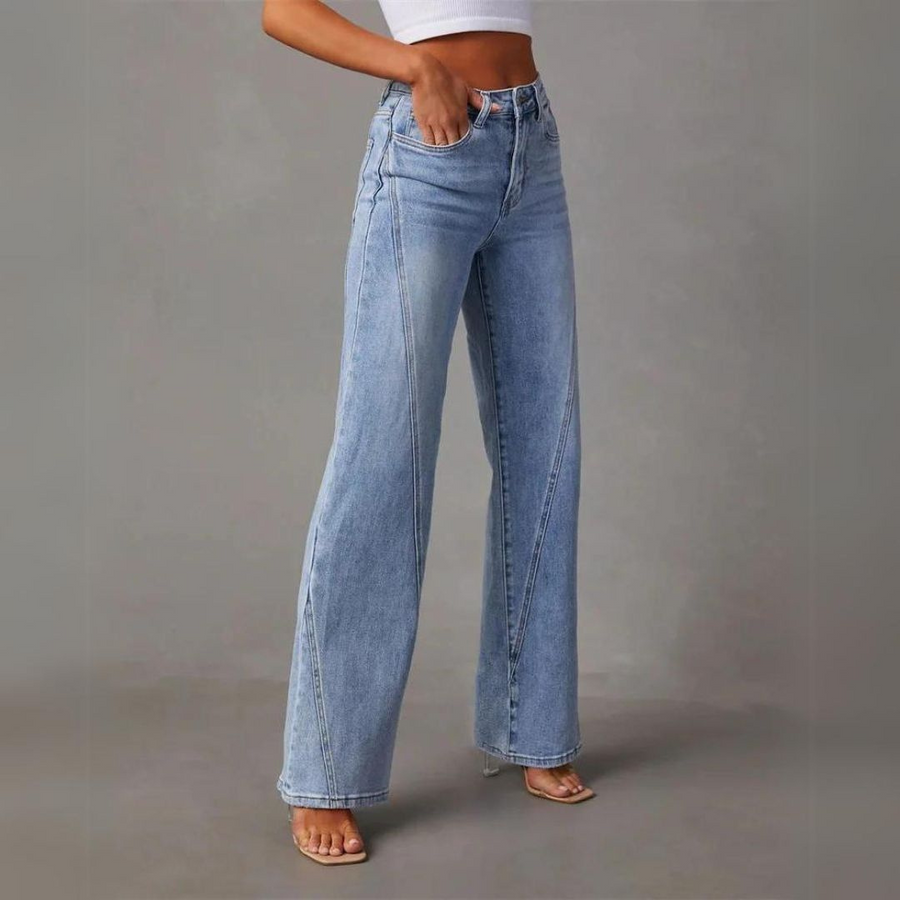 Ella | WEITE JEANS MIT HOHER TAILLE