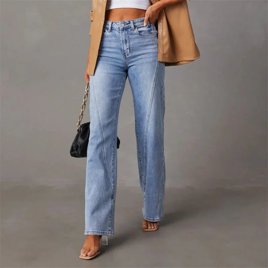 Ella | WEITE JEANS MIT HOHER TAILLE