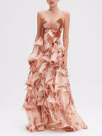 Medina | Abito Maxi Papillon Signature