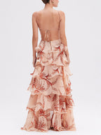 Medina | Abito Maxi Papillon Signature