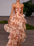 Medina | Abito Maxi Papillon Signature