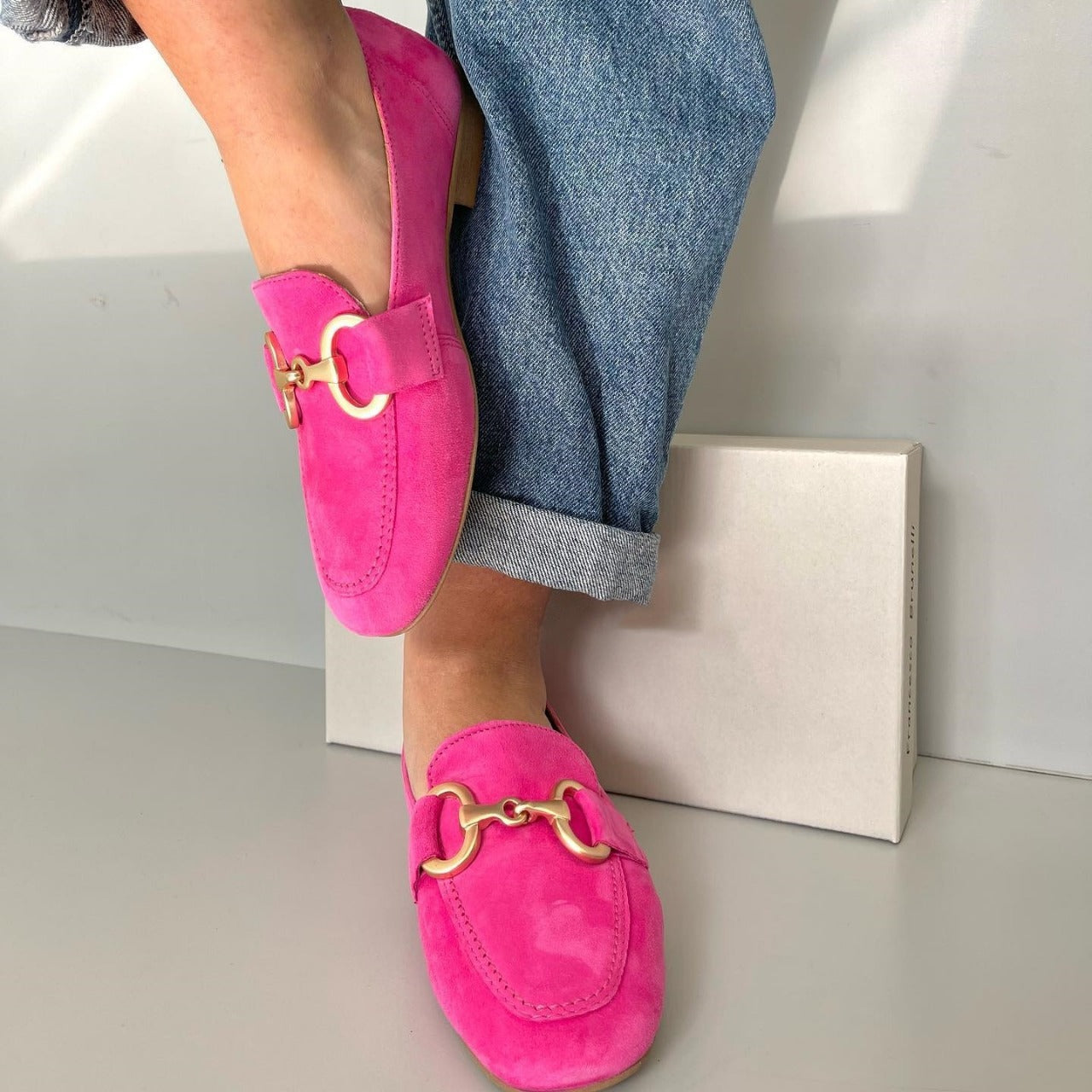 Luisa | Loafer mit edlen Golddetails
