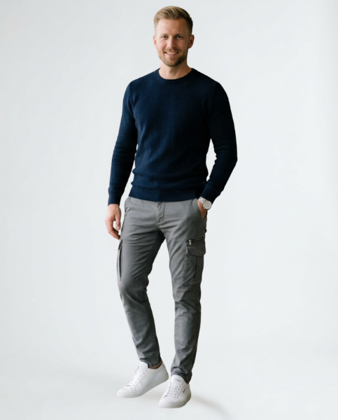 LEVV| Premium Herren-Cargo-Stretchhose (1 Kaufen, 1 GRATIS dazu)