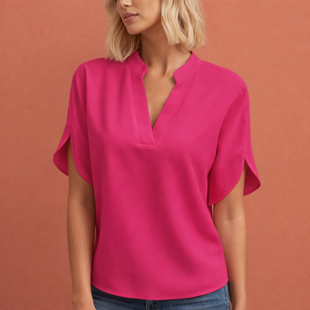 MAUD | Elegante luftige Bluse für Damen mit schmeichelhaftem Schnitt