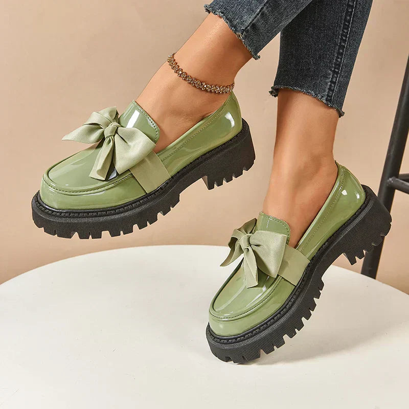 Valentina | Loafer mit großer Schleife