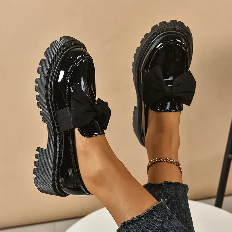 Valentina | Loafer mit großer Schleife
