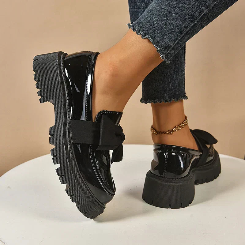 Valentina | Loafer mit großer Schleife