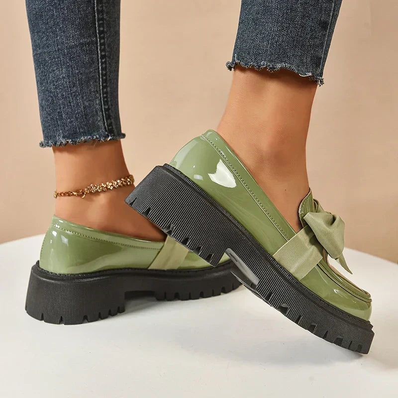 Valentina | Loafer mit großer Schleife